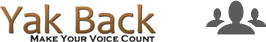 Yak Back: Make Your Voice Count