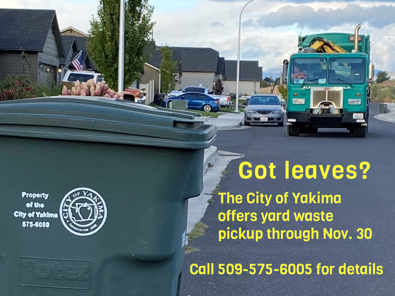 City of Yakima Offers Leaf Disposal Option News City of Yakima