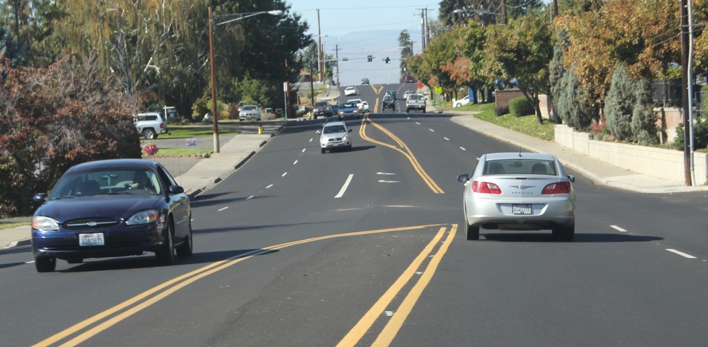 This newly resurfaced stretch of Tieton Drive is only a portion of the 90 miles of reconstructed roads Yakima drivers are now enjoying after a full summer of road construction. 