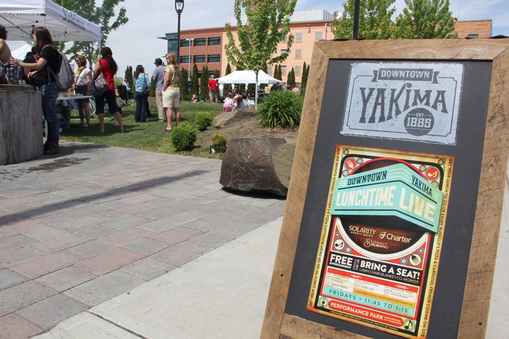 The Yakima Morelia All-Stars kicked off the summer concert season at Lunchtime Live in Downtown Yakima on May 2nd, 2014.