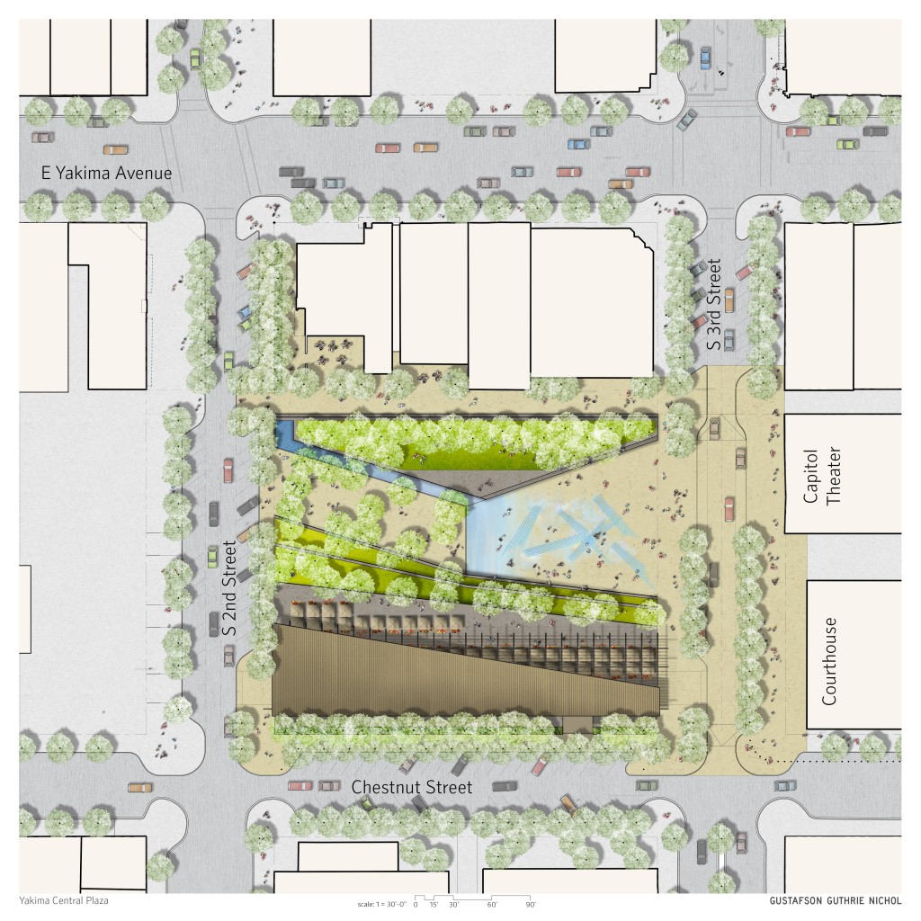 Yakima Plaza - Overhead Schematic