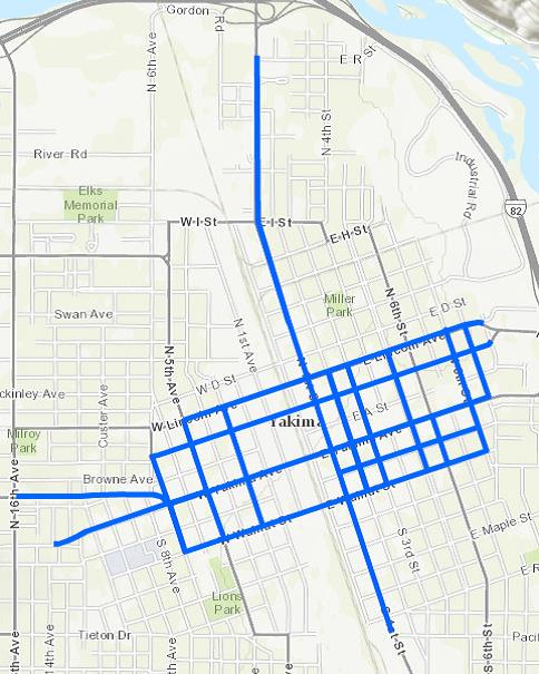 Yakima Snow Routes