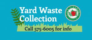 Yard waste collection underway