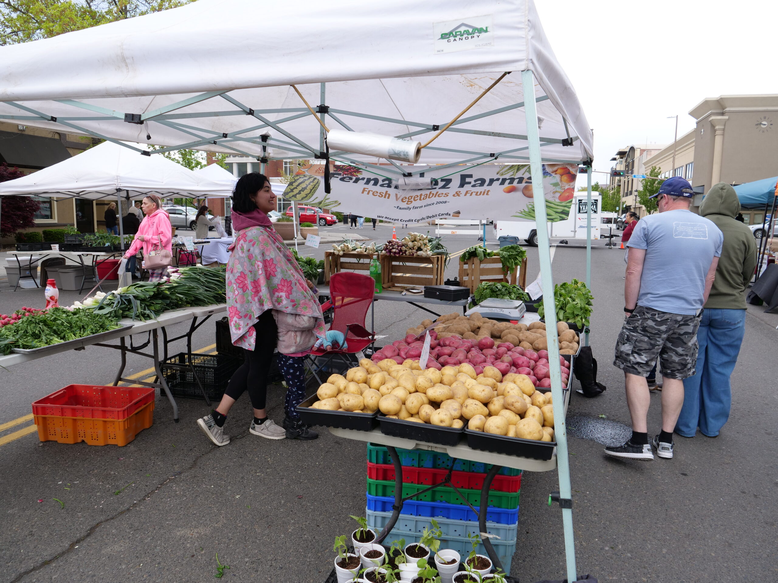 Downtown Yakima Farmers Market Opens 2022 Snapshots
