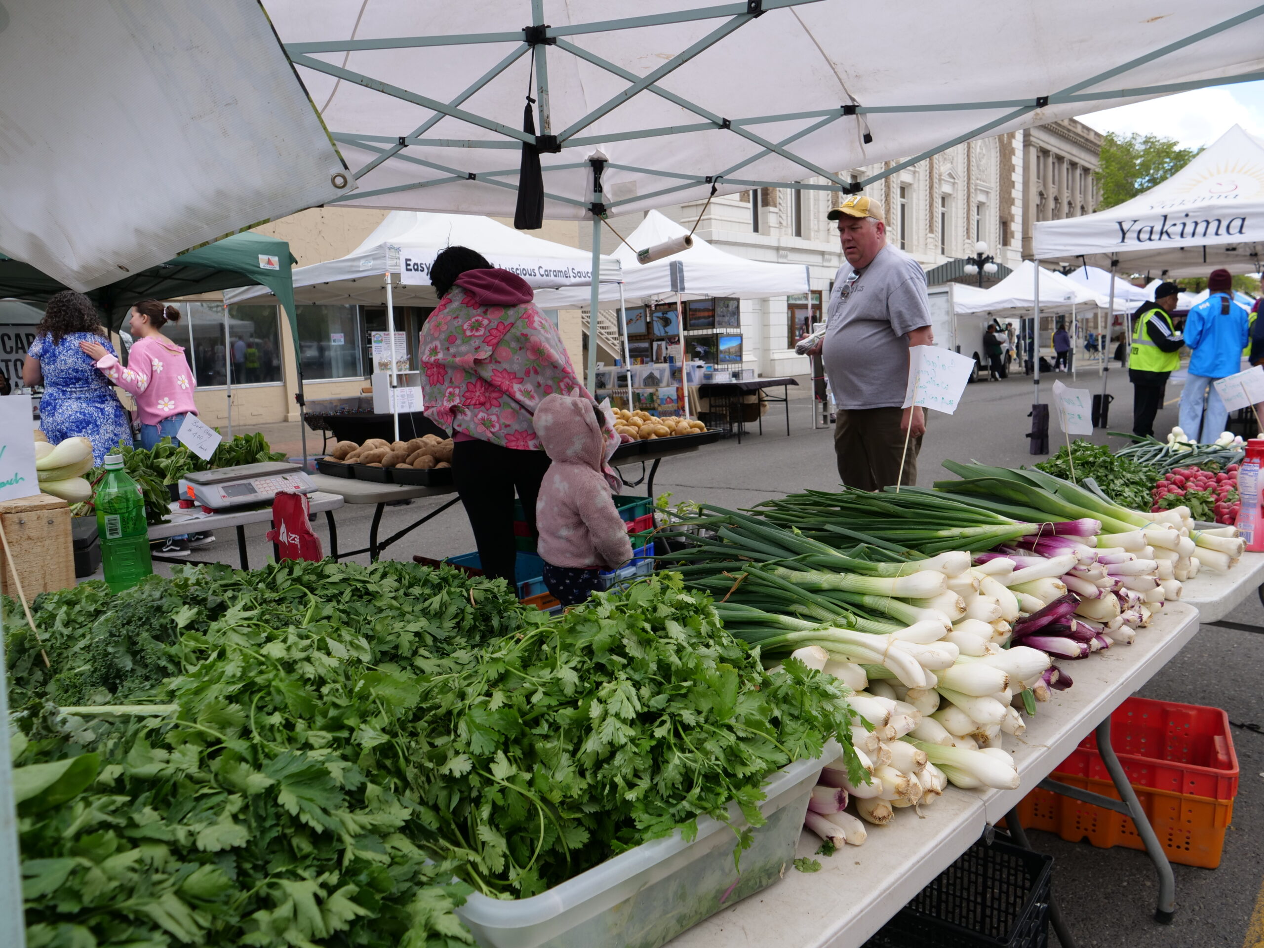 Downtown Yakima Farmers Market Opens 2022 Snapshots