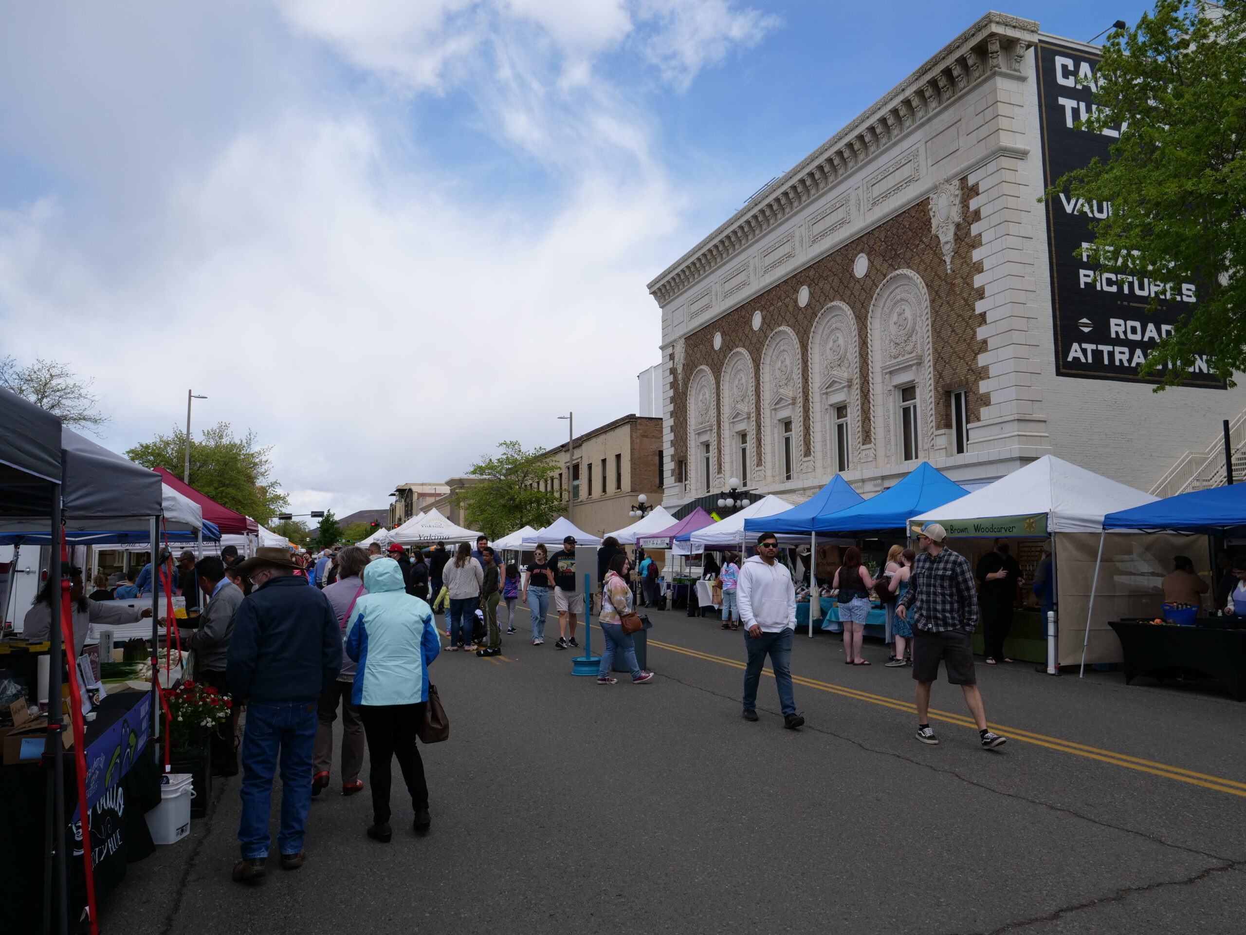 Downtown Yakima Farmers Market Opens 2022 Snapshots