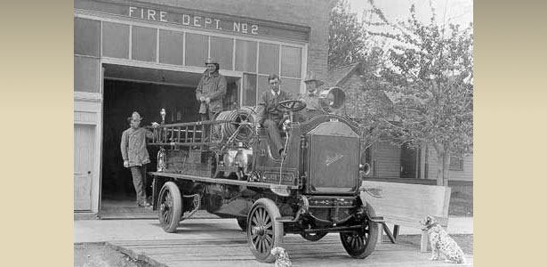 Historic Firefighter Photo